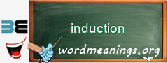 WordMeaning blackboard for induction